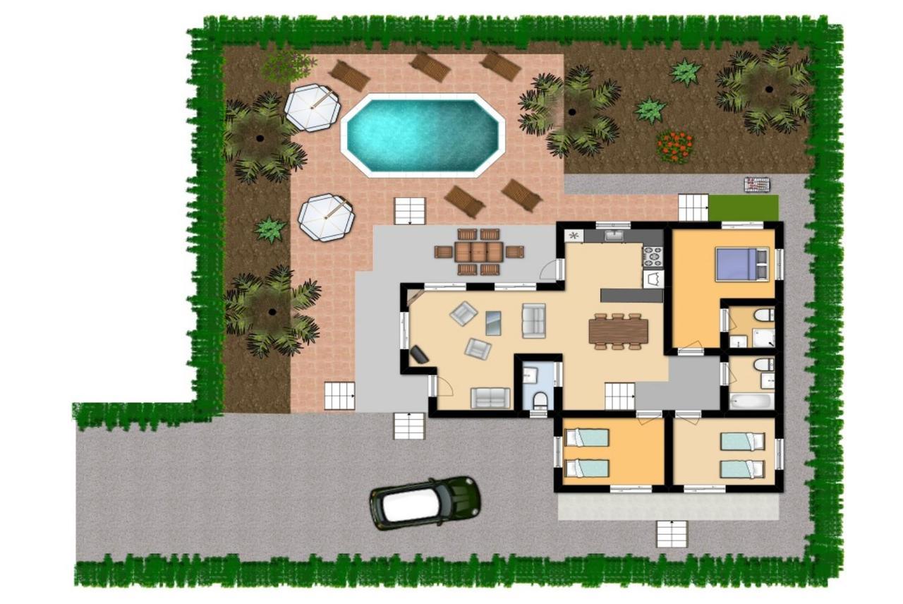 Villa Chrystalla ネオ・チョリオ エクステリア 写真